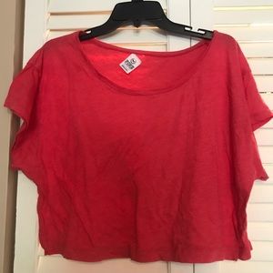 Victoria’s Secret PINK Pink Loose Crop-Top